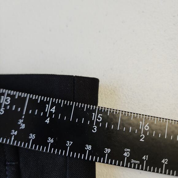 Banana Republic Ryan Slim Straight-Fit Washable Bi-Stretch Pant Black Size 2 NWT - Picture 7 of 9